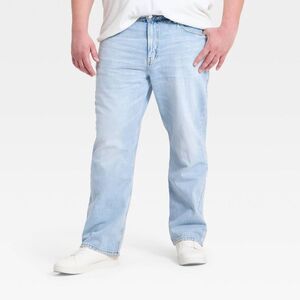 Men's Vintage Straight Fit Jeans - Goodfellow & Co Light Wash 29x30
